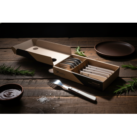 garfo de mesa Contrastes – Conjunto de 6 UN